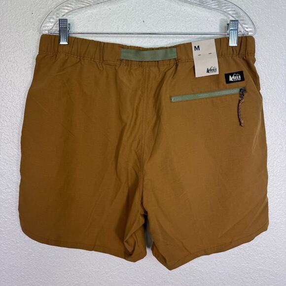 REI Trailmade Amphib Shorts Mens Medium Belted Ripstop Hiking Swim UPF 50 NEW - Picture 2 of 10
